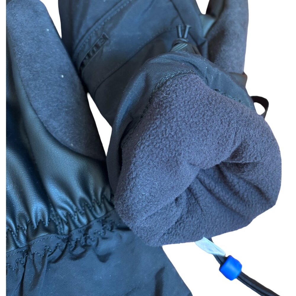 Burton Women's Profile Mittens, True Black, Size Medium - Picture 5 of 9
